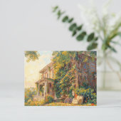 Carte Postale Abandoned House Furniture Included (Debout devant)