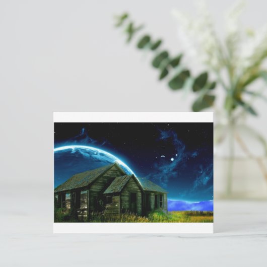 Carte Postale Abandonné (Debout devant)