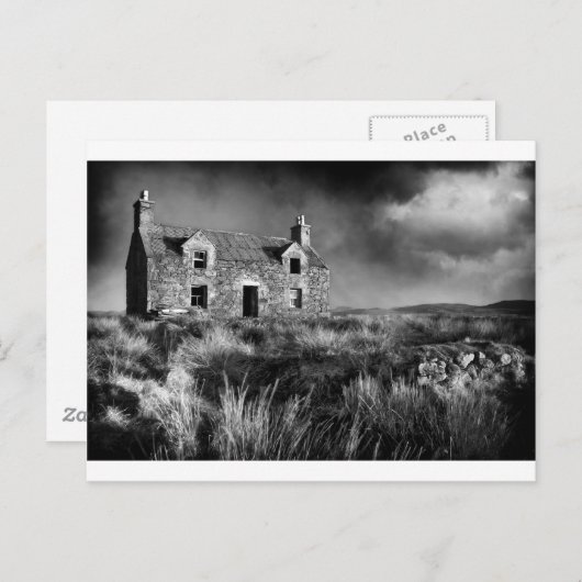 Carte Postale Abandonné (Devant / Derrière)