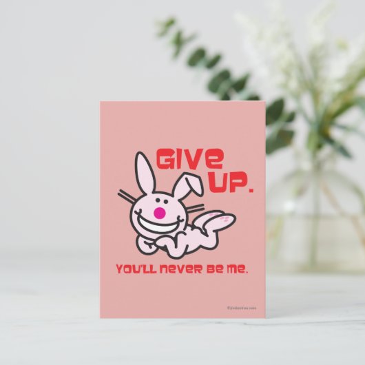 Carte Postale Abandonner (Debout devant)