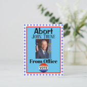Carte postale Abandonner John Thune (Debout devant)