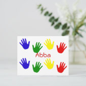 Carte Postale Abba (Debout devant)