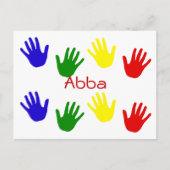 Carte Postale Abba (Devant)