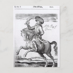 Carte Postale Abbas, roi de Perse