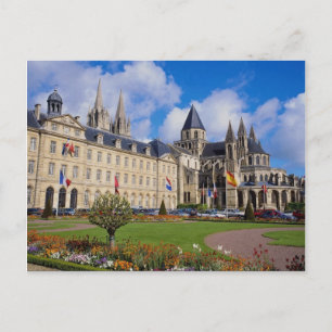 Carte Postale Abbaye Aux Hommes, Caen, Calvados, Normandie, Fran