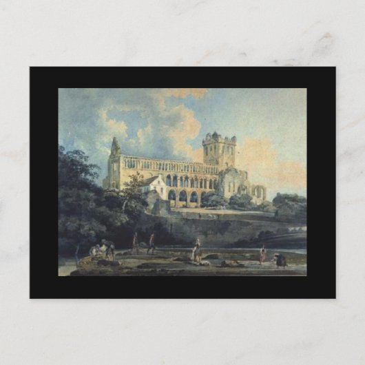 Carte Postale Abbaye de Jedburgh par Thomas Girtin (Devant)