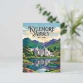Carte Postale Abbaye de Kylemore Irlande (Debout devant)
