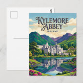 Carte Postale Abbaye de Kylemore Irlande (Devant / Derrière)