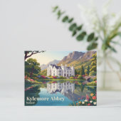 Carte Postale Abbaye de Kylemore Irlande (Debout devant)