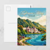 Carte Postale Abbaye de Kylemore Irlande (Devant / Derrière)