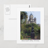 Carte Postale Abbaye de Maria Laach, Eifel, Allemagne (Devant / Derrière)