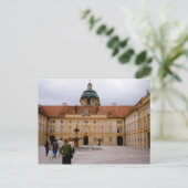 Carte Postale Abbaye de Melk, Autriche (Debout devant)