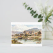 Carte Postale Abbaye de Tintern vintage (Debout devant)