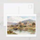Carte Postale Abbaye de Tintern vintage (Devant / Derrière)