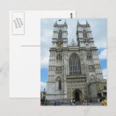 Carte Postale Abbaye de Westminster (Devant / Derrière)