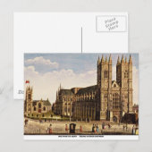 Carte Postale Abbaye de Westminster (Devant / Derrière)