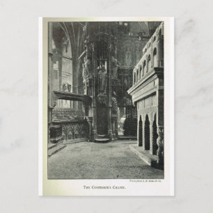 Carte Postale Abbaye de Westminster, chapelle du Confesseur 1904