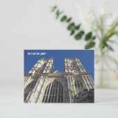 Carte Postale Abbaye de Westminster, Londres Angleterre (Debout devant)