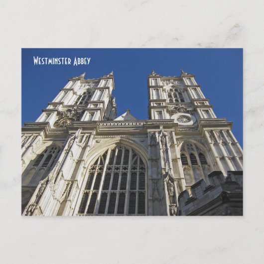 Carte Postale Abbaye de Westminster, Londres Angleterre (Devant)