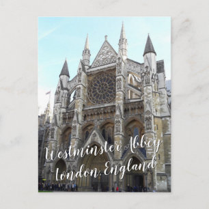 Carte Postale Abbaye de Westminster — Londres, Angleterre