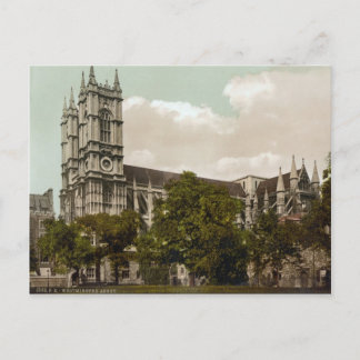 Carte Postale Abbaye de Westminster, Londres v.1895