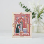 Carte Postale Abbess Hilda offre (Debout devant)