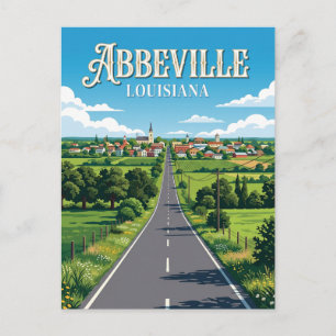 Carte Postale Abbeville USA