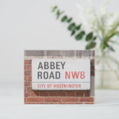 Carte Postale Abbey Road Londres (Debout devant)