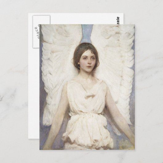 Carte Postale Abbott Handerson Thayer - Angel (Devant / Derrière)