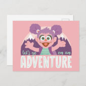 Carte Postale Abby Cadabby | Allons faire une aventure (Devant / Derrière)