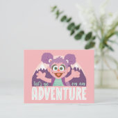 Carte Postale Abby Cadabby | Allons faire une aventure (Debout devant)
