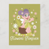 Carte Postale Abby Cadabby | Fleurs pour toujours (Devant)