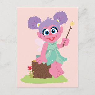 Carte Postale Abby Cadabby Toasting Marshmallows