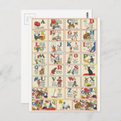 CARTE POSTALE ABC (Devant / Derrière)
