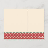 Carte postale ABC Baby (Dos)