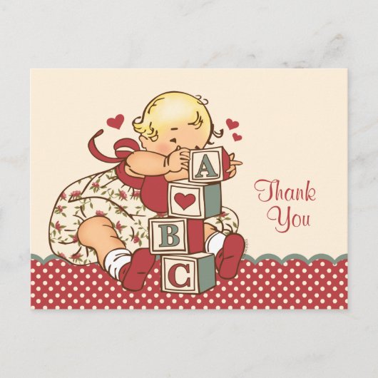 Carte postale ABC Baby (Devant)