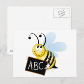 Carte Postale abc Bee (Devant / Derrière)