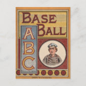 Carte Postale ABC de baseball (Devant)