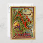 Carte Postale ABC de la nature (Devant / Derrière)