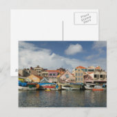 Carte Postale ABC Islands, CURACAO, Willemstad : Punda, (Devant / Derrière)