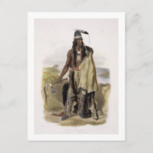 Carte Postale Abdih Hiddisch, chef du ministère, plaque 24 de V