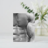 Carte Postale Abdomen et biceps définis (Debout devant)