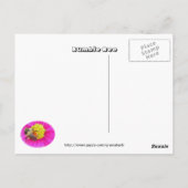 Carte postale Abe Aware (Dos)
