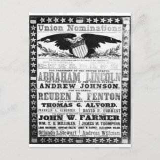 Carte Postale Abe Lincoln