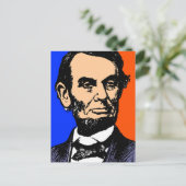 CARTE POSTALE ABE LINCOLN (2) (Debout devant)
