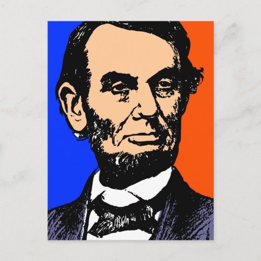 CARTE POSTALE ABE LINCOLN (2) (Devant)
