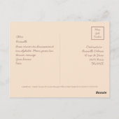 Carte Postale Abécédaire Dinosaures (Français) (Dos)