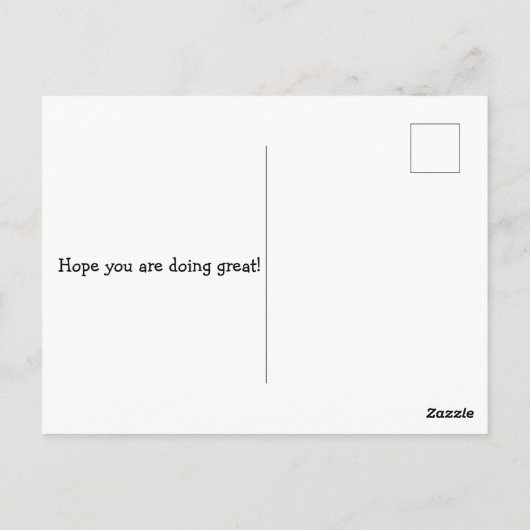 Carte Postale Abee (Dos)