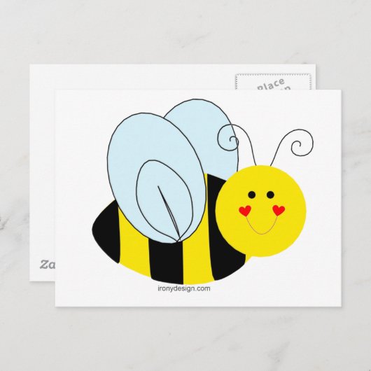 Carte Postale Abee mignonne (Devant / Derrière)