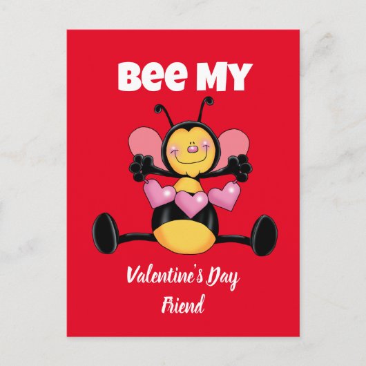 Carte postale Abee My Valentine's Day Friend (Devant)